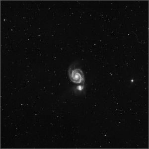 M 51 fotographisch